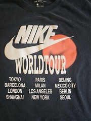 Nike World Tour Move Your Body Move Your Sole Adult Large Beaverton Oregon