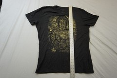 Tao Las Vegas Golden Buddha Heather Dark Gray L Cotton