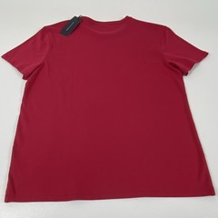 Tommy Hilfiger Men’s Crew Neck Short Sleeve Logo Graphic T-Shirt Red M
