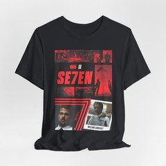 Unisex Seven Inspired Tee – Vintage Thriller Graphic Shirt for Casual Fashion