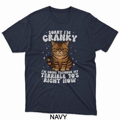 Sorry I’m Cranky I’m Going Through My Terrible 70’s Cat T-Shirt
