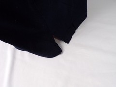 Vintage Nick Price T Shirt L/S Men L Navy Mercerize Cotton Straight Hem Vent A26