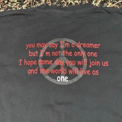 The Roxx Vintage 1990s JOHN LENNON “Imagine” Tee T-Shirt Size M