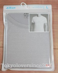 UNIQLO Men AIRism Short Sleeve Crew Neck T-shirt from Japan NWT