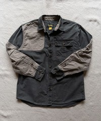 Cabela’s Men’s Long Sleeve Shooting Shirt with Quilted Shoulder Patch Medium Y2K