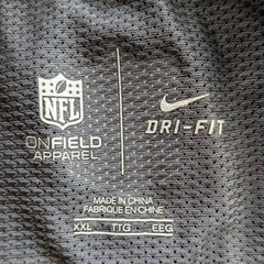 NIKE Seattle Seahawks NFL On Field Dri-FIT Long Sleeve Shirt Mens XXL Gray