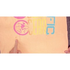 Ocean Pacific OP T-Shirt 1990 Surfer Graphic Peach Neon Single Stitch Mens M