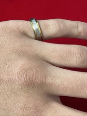Men’s Stainless Steel Ring Size 6 Silver Color for Men Fashion Jewelry