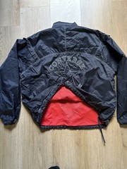 Converse Navy Stitch Logo Patch Old Skool Half-Zip Pullover Anorak XL