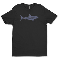 DTF Shark/ Custom Unisex Soft Style T-Shirts, Next Level- Cotton