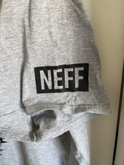 Neff x Star Wars Men’s XXL Baby Yoda Mandalorian Graphic T-Shirt Heather Gray