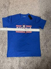 Clorpeak Mens City Classic Football Go Buffalo Blue Tee Shirt Sz US L New