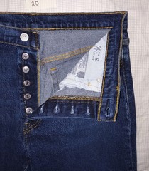 Levi’s 501 Skinny Men’s Jean 32×30 Blue Denim size 32×30