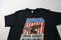 Lynyrd Skynyrd Unisex Adult’s Flying Eagle Graphic T-Shirt JL3 Black Large