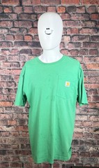 Green Carhartt Work Shirt/ Loose Fit