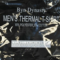 Men’s Long Sleeve Thermal Lightweight -3 PACK – Big Men’s Sizes 3XL to 5XL NWT