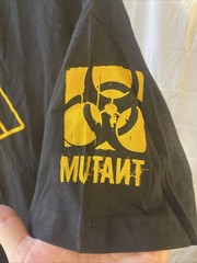 Mutant Muscle Wear Shirt Men 3X Black & Yellow Graphic Print Enjoy The Negative