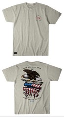 Howitzer Style Men’s T-shirt Blue Collar Eagle Military Grunt MFG