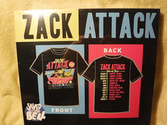 NEW SAVED BY THE BELL 1990s SITCOM FUNKO ZACK ATTACK LIVE WORLD TOUR MED T-SHIRT