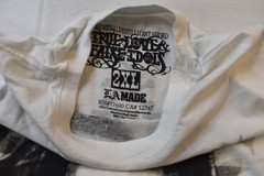 True Love False Idols Mens TLFI Black Letter White Shirt NWT 2XL