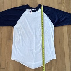 Russell Nu Blend Baseball New Old Stock T Shirt Large Navy With Tags Mexico
