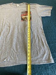 2017 Arizona bike rally T-shirt, Gray, SUNA, Large