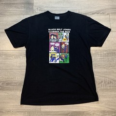 Y2K Sky Cyberwear Black Belt Jones Clobber the Mob Black XL TShirt