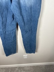 Flying Monkey Womens Distressed Two Tone Split Skinny Jeans Size 26 Ripped
