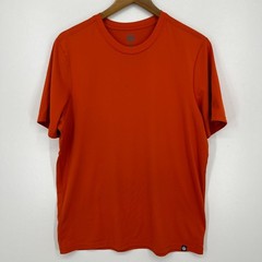 REI Co-Op T-Shirt Men’s Size L Orange Short Sleeve Crew Neck Solid