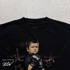 UFC Hasbulla Magomedov Shirt Mens Small Black MMA Graphic Tee Vs Everybody