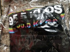 KLOS 95.5 Clear Concertgoer Drawstring Backpack And Medium Black Shirt New