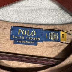Polo Ralph Lauren Shirt Mens Large Custom Slim Fit L Classics Pony Tee Soft