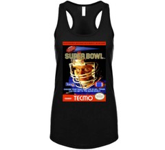 Tecmo Super Bowl Nes Video Game Cover T Shirt