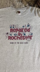 Vintage Fruit of the Loom Lofteeze Gray Cartoon Graphic Tee Men’s M Cotton Crew