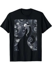 Diving With Whale Sharks Whale Shark Printed T-shirt, Men’s Casual and Comfortab
