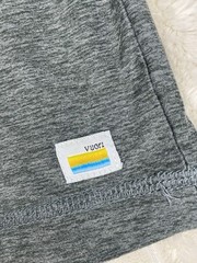 VUORI Men’s Gray Green Strato Tech Short Sleeve Knit T-Shirt M Logo V126