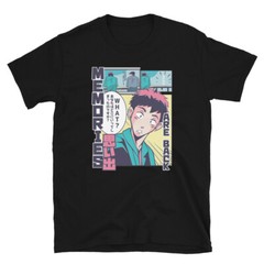 Romantic Anime Romance Memories Comic Book Style T-Shirt