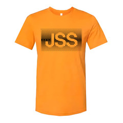 Christian Unisex Short Sleeve Graphic Tee With Halftone Logo Design For Church B