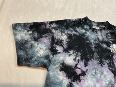 Shaka Wear Super MAX Heavy Streetwear Tie Dye Shirt Embroidered Octopus Squid M