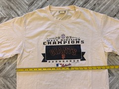 VTG San Francisco Giants T-Shirt Mens Large Ivory MLB Baseball Sports Streetwear
