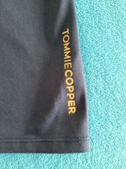 Tommie Copper Compression Shirt Mens 2XL 0873MR Lower Back Support Black