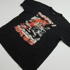 Rare Vintage 21VICTOR Shrimp Aquatic Chaotic 2009 Tour T Shirt 2000s Rock Band M
