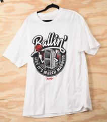 Original Ruffnek Ballin’ Like It’s March Madness T-Shirt Mens XL
