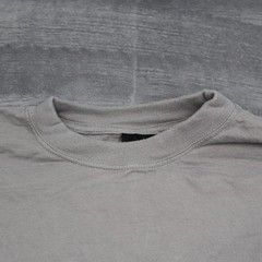 Sada Shirt Mens 4XL Gray Crew Neck Tee Short-sleeve undershirt Casual