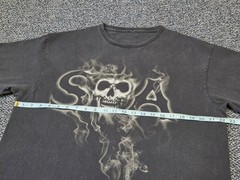 Sons Of Anarchy Shirt Size XL Worn Faded Biker Motorcycle Samcro