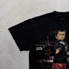 UFC Hasbulla Magomedov Shirt Mens Small Black MMA Graphic Tee Vs Everybody