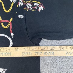 Warren Lotas Wolverine Shirt Mens 2XL Black Flaming Skull Weapon X Marvel Flames