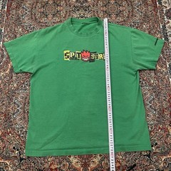 vintage green Spitfire 90s _20s skateboard t-shirt