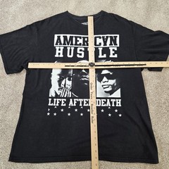American Hustle Life After Death Tupac Biggie Eazy E Shirt X-Large
