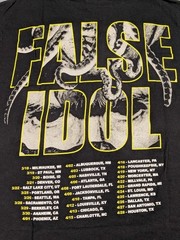Veil Of Maya Band Tee False Idol Tour Gildan Small Black Metalcore Rare